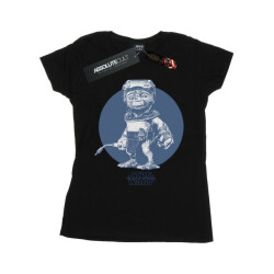 Li-cense Star wars dames the rise of skywalker babu frik mono katoenen t-shirt