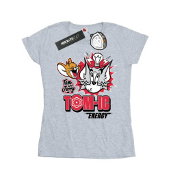 Li-cense Tom and jerry dames tomic energy katoenen t-shirt