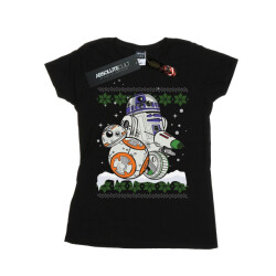 Li-cense Star wars dames the rise of skywalker rolling this christmas katoenen t-shirt