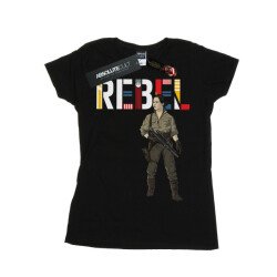 Li-cense Star wars dames the rise of skywalker rebel rose katoenen t-shirt