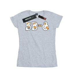 Li-cense Star wars dames the rise of skywalker bb-8 tekst logo katoenen t-shirt