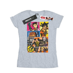 Li-cense Star wars dames rebels strip katoenen t-shirt