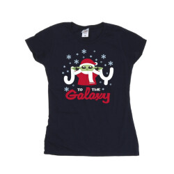 Li-cense Star wars dames the mandalorian joy to the galaxy katoenen t-shirt