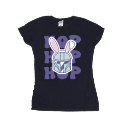 Li-cense Star wars dames the mandalorian hop into easter katoenen t-shirt