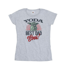 Li-cense Star wars dames mandalorian yoda pap katoenen t-shirt