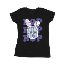 Li-cense Star wars dames the mandalorian hop into easter katoenen t-shirt