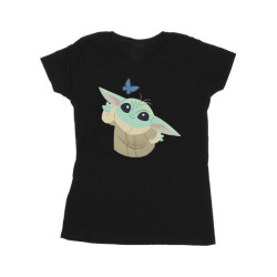 Li-cense Star wars dames the mandalorian vlindervanger katoenen t-shirt