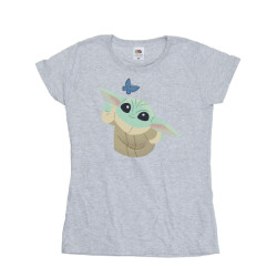 Li-cense Star wars dames the mandalorian vlindervanger katoenen t-shirt