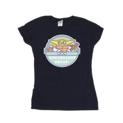 Li-cense Star wars dames the mandalorian eggcellent pasen katoenen t-shirt