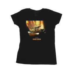 Li-cense Star wars dames the mandalorian grogu beschilderd katoenen t-shirt