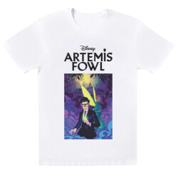 Li-cense Disney meisjes artemis fowl boekomslag katoenen t-shirt