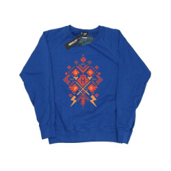 Li-cense Harry potter dames kerst fair isle sweatshirt
