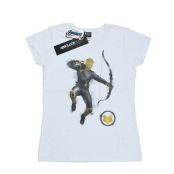 Li-cense Marvel dames avengers endgame geschilderd hawkeye katoenen t-shirt