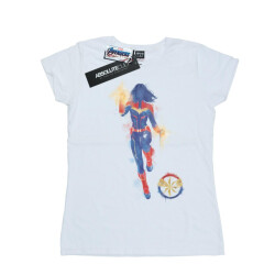 Li-cense Marvel dames avengers endgame geschilderd captain katoenen t-shirt