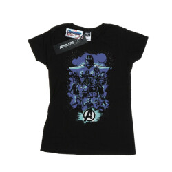 Li-cense Marvel dames avengers endgame ruimte schets katoenen t-shirt