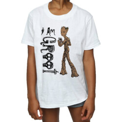Li-cense Avengers infinity war meisjes ik ben tiener groot katoenen t-shirt
