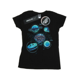 Li-cense Ready player one dames universum kaart katoenen t-shirt