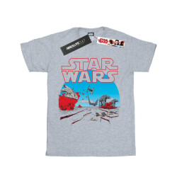 Li-cense Star wars meisjes the last jedi actiescène katoenen t-shirt