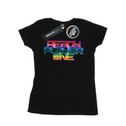 Li-cense Ready player one dames rainbow logo katoenen t-shirt
