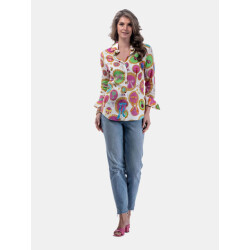 Mucho Gusto ® blouse francis bay barok cirkel print