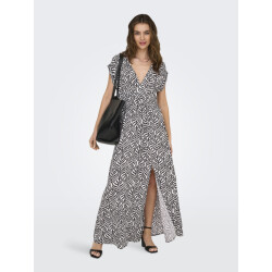 Only Onlmindy s/s v-neck maxi dress wvn