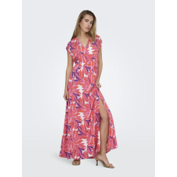 Only Onlmindy s/s v-neck maxi dress wvn