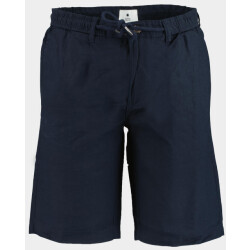 Bos Bright Blue Korte broek bermuda linnen katoen 2739425/220 navy