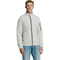 No Excess Jacket short fit sealed knitted mix chalk