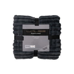 Muratap Plush soft plaid fluffy deken 3d effect, hoogpolig, 100% polyester, super