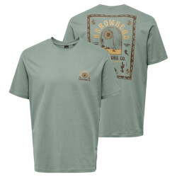 Only & Sons Onsmanuel life reg ss desert tee cs