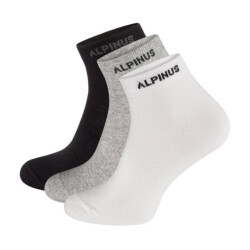 Alpinus Puyo logosokken voor volwassenen (pak van 3)