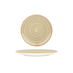 Bonna Dessertbord aura terrain porselein 23 cm set van 6