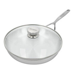 Demeyere Multiline 7 koekenpan 28 cm -met glazen deksel