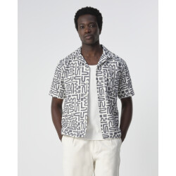 J.C. Rags casual overhemd met korte mouwen alberto