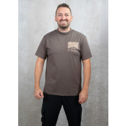 croyez homme Atelier flower t-shirt