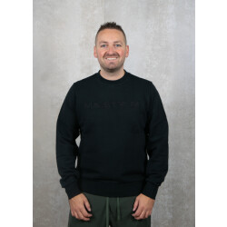 Ma.strum Crew neck applique logo sweat