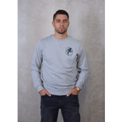 Lyle and Scott Thistle flora printed crew neck sweatshirt