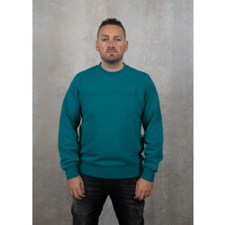 Ma.strum Crew neck applique logo sweat