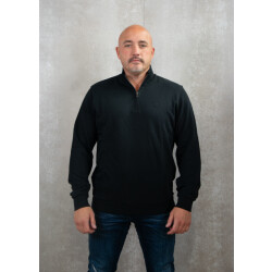 Lyle and Scott Tonal eagle quarter zip sweat