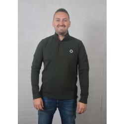 Ma.strum Ls funnel neck polo