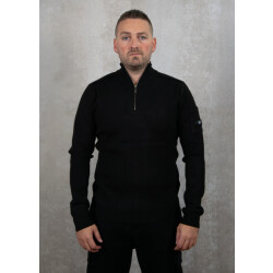 Quotrell Palace knitted halfzip
