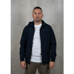 Lyle and Scott Tonal eagle hooded bomber jacket