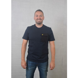 Lyle and Scott Woven pocket t-shirt