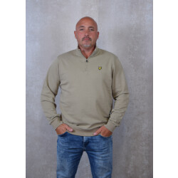 Lyle and Scott Loopback quarter zip sweat