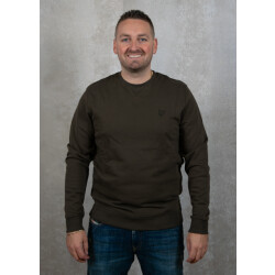 Lyle and Scott Tonal eagle crew neck sweatshirt