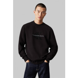Calvin Klein Chenille monologo crew neck