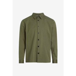 Calvin Klein Monologo badge relaxed shirt