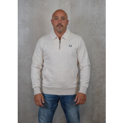 Fred Perry Halfzip fleece back sweatshirt
