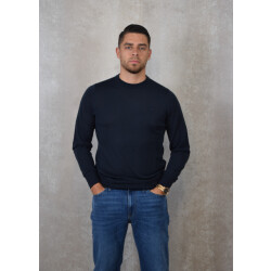 Lyle and Scott Tonal eagle merino crew neck jumper