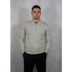 Pure Path Regular fit knitwear polo ls
